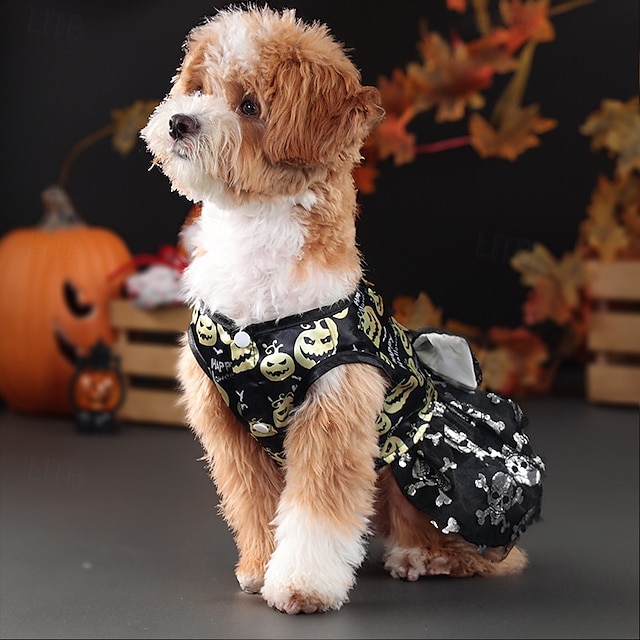  Dog Halloween Costumes Dog Costume Pumpkin Cute Soft Halloween Carnival Party  Dog Puppy Clothes Outfits