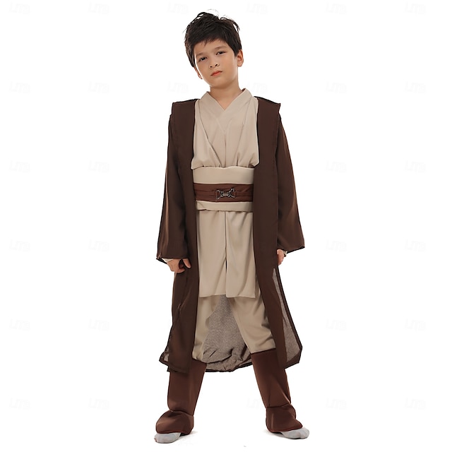  Obi-Wan Kenobi Anakin Skywalker Jedi ritari Cosplay-Asut Asut Elokuva / TV teeman puvut Poikien Lasten Juhlat Naamiaiset Helppo karnevaaliasu