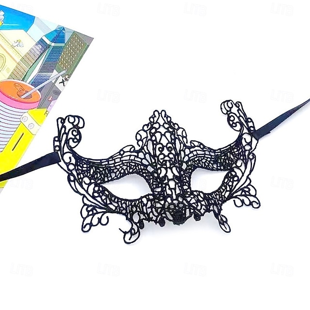  Lace Masquerade Mask ElasticFit for AdultSoft Gentle MaterialSpecially For CostumeThememed Party