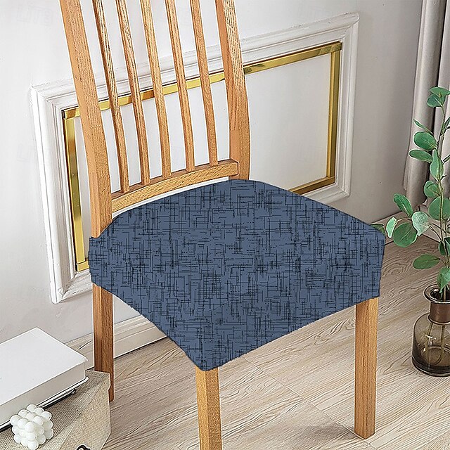  potah sedáku kuchyňské židle polyesterové potahy s geometrickým potiskem