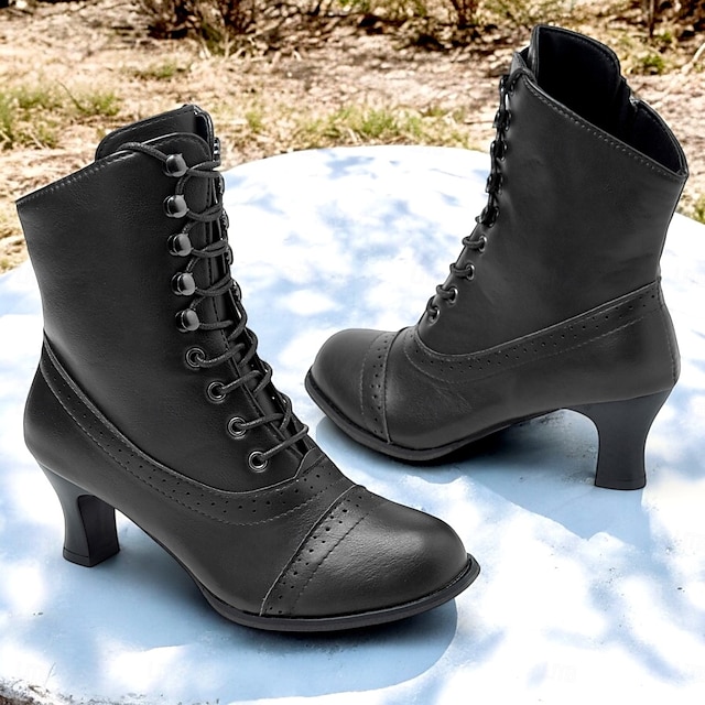 laced boots womens