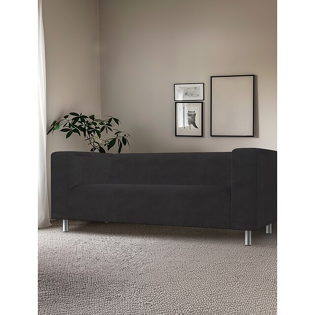  Velvet Sofa Hoes Effen Kleur Gequilt Velvet Slipcovers