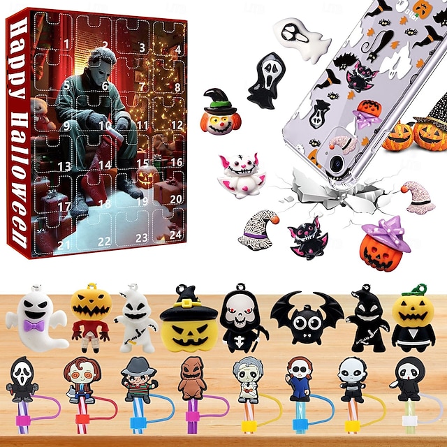 Halloween Advent Calendar 2024 24Day Countdown Calendar with 24