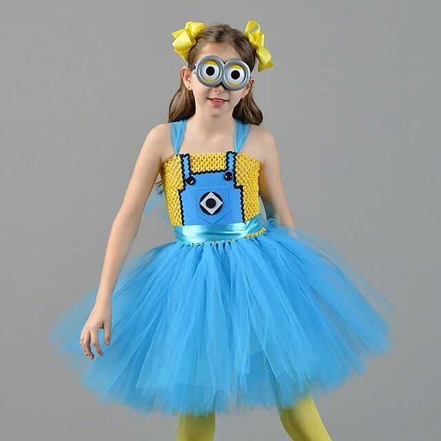 Costume Tutu Minion Dress Up Kid's Girls' Children's Day New Year Party — free download