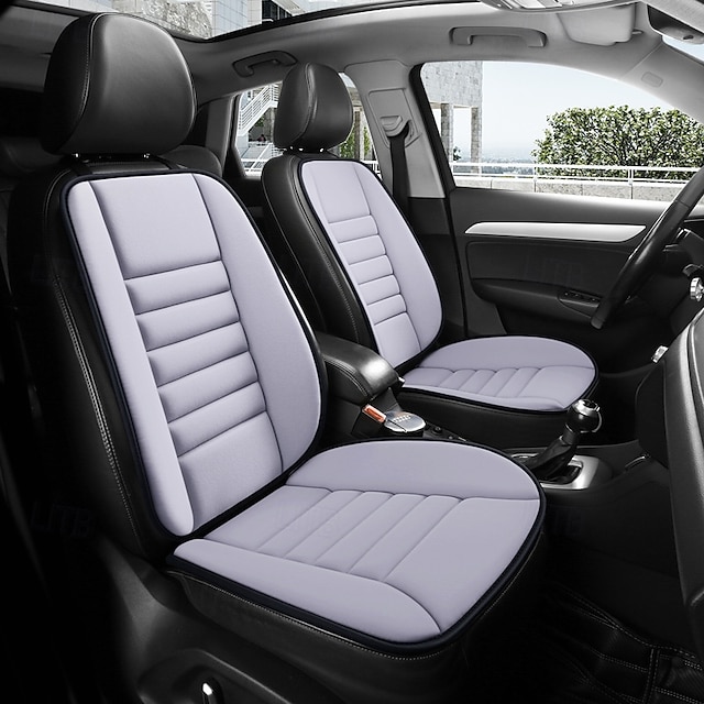  1 st. autostoelkussen met rugsteunkussen, verbeterd comfort, traagschuimontwerp voor pijnverlichting, comfort bij langdurig zitten