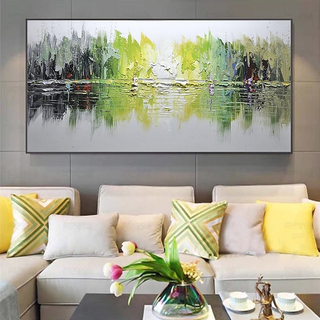  Mintura Handmade Texture Landscape Oil Paintings On Canvas Wall Art Decoration Modern Abstract Picture For Home Decor Rolled Frameless Unstretched Painting