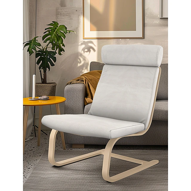 Chair Cushion Cover Velvet Solid Color with Pillowcase POcover LITB PRIME cover 29