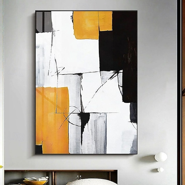  handmålad stor impasto väggkonst textur klappkniv oljemålning canvas - handgjord palettkniv konst strukturerad abstrakt målning - modern väggkonstmålning för vardagsrum