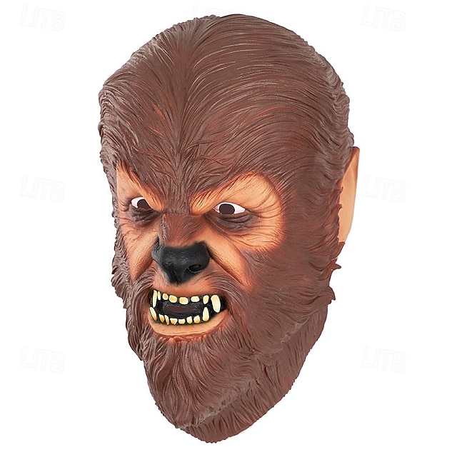  Gorilla halloween Mask Helt huvud Apornas planets rike Carnival Mask Läskig kostym Vuxna Herr Dam Halloween Karnival Prestanda Fest Enkla Halloween kostymer Klä ut