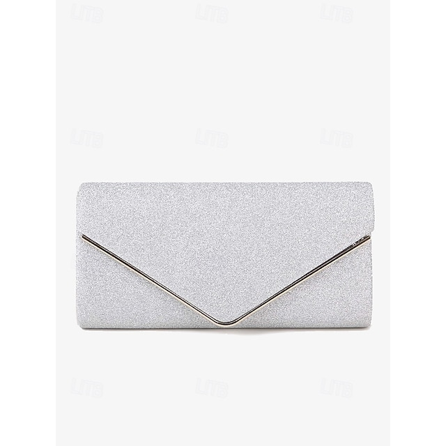  dámské zlaté třpytivé psaníčko s řetízkovým páskem – elegantní večerní kabelka na svatby a večírky