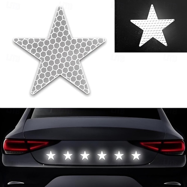  Zilver / Geel / Blauw Autostickers Standaard Auto staartstickers / Volledige autostickers Reflectieve stickers