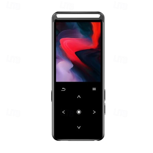  Verlustfreier MP3-Player mit Bluetooth 5.0, tragbarer HiFi-Audio-Walkman, FM-Radio, E-Book, Diktiergerät, MP3-Musikplayer