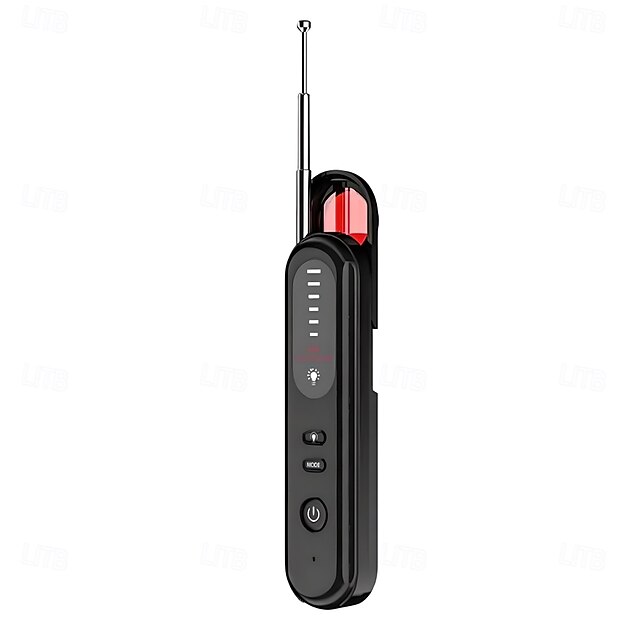 skrytá kamera detektor odposlouchávací zařízení tracker anti-spy elektronický signál 5 úrovní citlivosti bezdrátový skener signálu pro domácnost