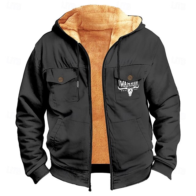  Homens Moletom Moletons Moletom com capuz impressao 3D Preto Cinzento Outono/Inverno Designer