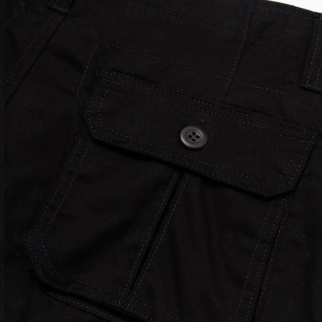 Homme Shorts cargo Shorts Shorts de Randonnée Multi-poches Uni Portable Longueur Genou Occasionnel Quotidien Extérieur Sports Mode Kaki Noir