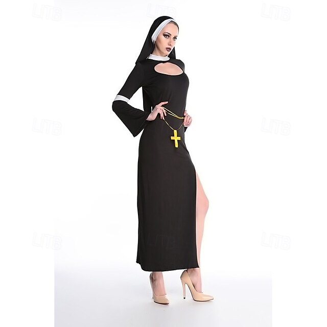 Koppeltjes Non Priester Cosplay Kostuum Kostuums Voor Koppels Volwassenen Voor Heren Dames 7213