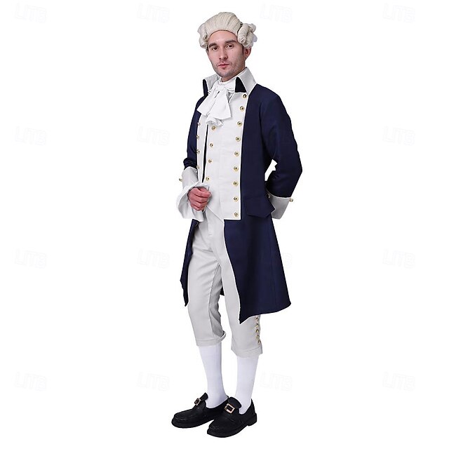 Retro Vintage Rococo Victorian Pants Shirt Trench Coat Gentleman Fancy ...
