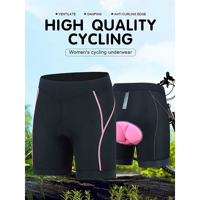 Women's Cycling Padded Shorts Bike Padded Shorts / Chamois Bottoms Race