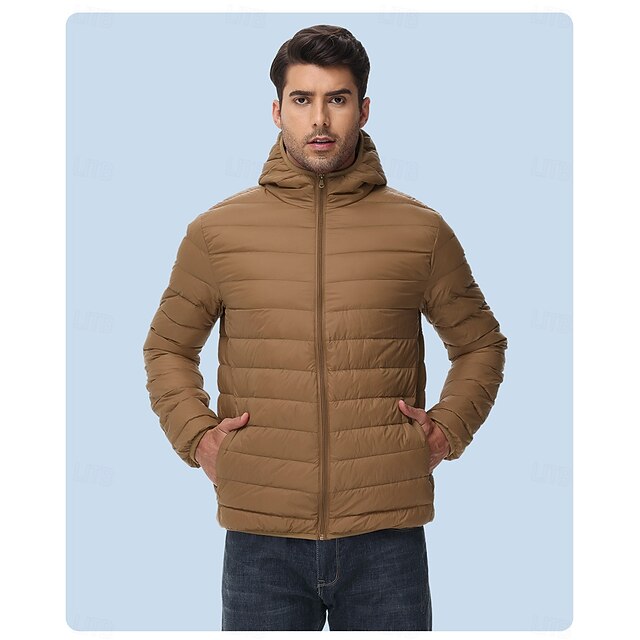 Men's Women's Hoodie Jacket Winter Outdoor Windproof Warm Lightweight