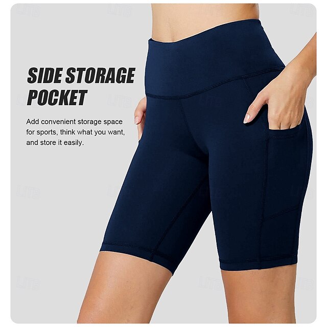 Women's Cycling Shorts Bike Shorts Slim Fit Sports Breathable Elastic