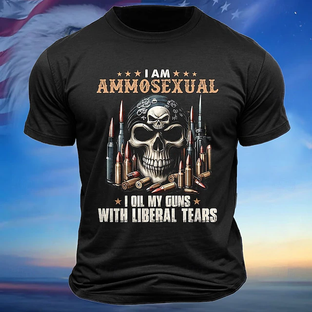 Patriotic T Shirts For Men American US Flag T Shirt Short Sleeve T shirt 3D Print Crew Neck Shirt Fashion Daily Basic Street Casual Daily White 1 White 2 Summer Spring All Seasons Clothing 5