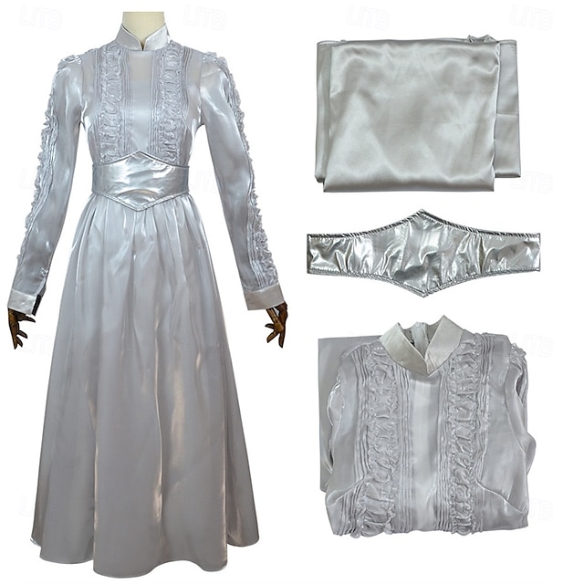  Sposa Fantasma Lydia Deetz Astrid Deetz Halloween Vestito Beetlejuice Film horror Bambini Adulti Per donna Ragazze Mascherata Festa / Sera Costumi di Halloween facili Vestirsi