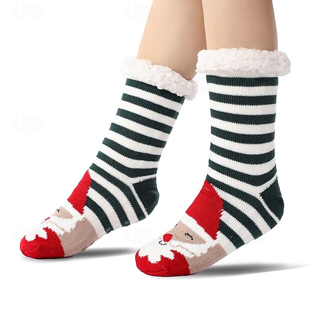 WinterWeight Thermal Socks Thick Knit Fleece Lined Cozy Sherpa Lined