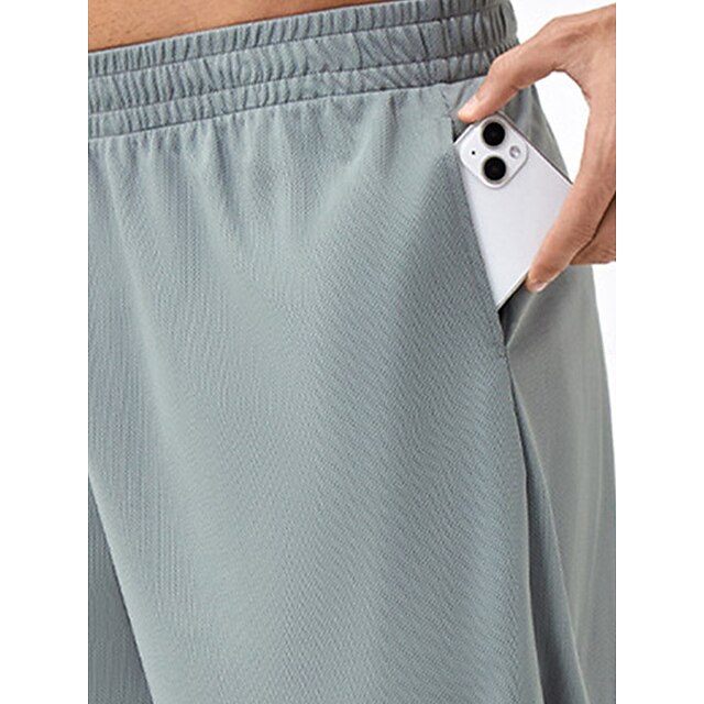 Men's Running Shorts Gym Shorts Workout Shorts Pocket Elastic Waistband