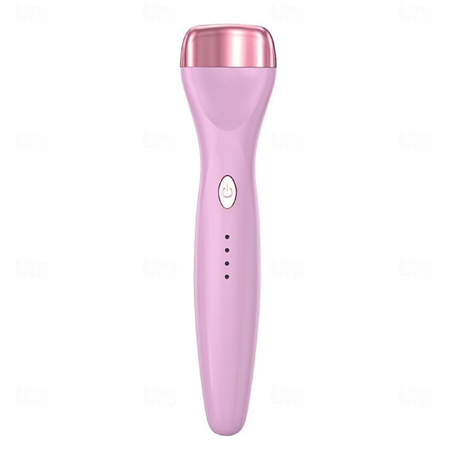  Rechargeable 5D Electric Heated Eyelash Curler Push-Type Eye Lash Curler with Indicator Comb Eyelash Curlers USB Rechargeable Lash Curling Tool 3 Adjustable Temperature Settings
