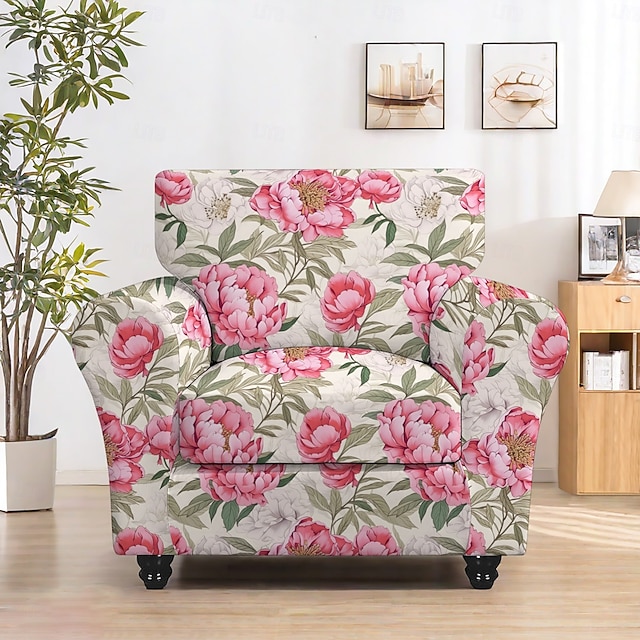  Funda de sofá estampada, elegante y duradera, para proteger los muebles, perfecta para renovar la decoración de su sala de estar con un diseño único.