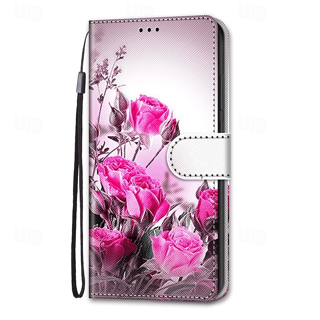  telefon Kılıf Na iPhone 11 Pro Max Osłona tylna Z podpórką z paskiem na nadgarstek Gniazdo karty Retro TPU Skóra PU