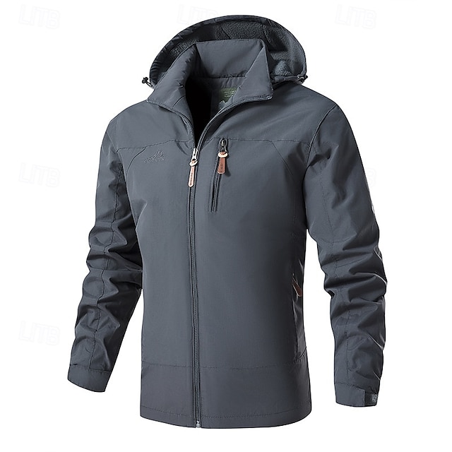  Herren Fleecejacke für Wanderer Winter Draussen Patchwork warm Fleece-Futter Vliesjacken Voller Reißverschluss Klettern Camping / Wandern / Höhlenforschung Reisen Schwarz Armeegrün Khaki Dunkelblau