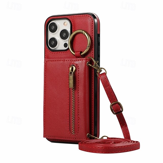  τηλέφωνο tok Για iPhone 17 Pro Max 17 Air 16 15 14 Pro Max Plus 13 12 11 Pro Max Mini Πίσω Κάλυμμα με βάση στήριξης Βάση δαχτυλιδιών Φερμουάρ Ρετρό TPU PU δέρμα