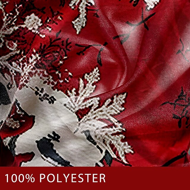 Christmas Christmas Casual Men's Button Up Shirt Long Sleeve Party