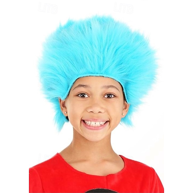 Thing 1 & 2 Wig for Children Halloween Cosplay Party Wigs
