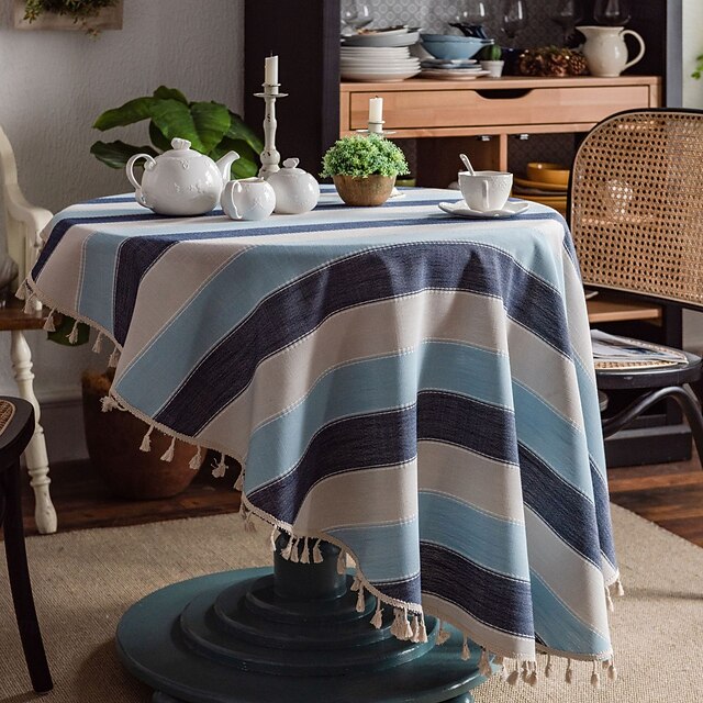 Round Tablecloths Elegant and Durable Table Covers Perfect for Dining