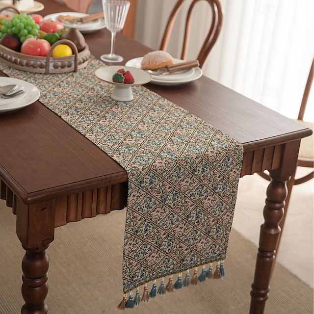  Tablecloth Decorative and Durable Table Cover Ideal for Dining and Kitchen Tables Perfect for Everyday Use or Special Occasions