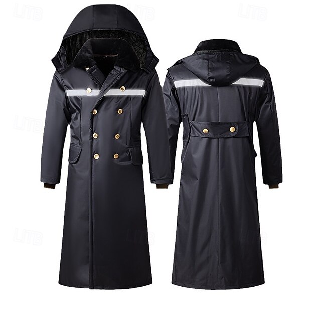  Hombre Abrigo de invierno Chaqueta de lana para senderismo Invierno Al aire libre Mantiene abrigado Forro Polar Resistente al Agua Resistente a arañazos Abrigos Viaje Negro Verde