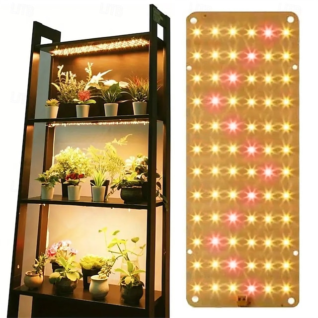  LED Plant Grow Light Full Spectrum for Indoor Nursery Light Plant Coloring Timed Dimming Grow Light Panel