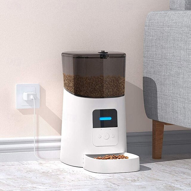  Psi Kočky Domácí mazlíčci Automatický podavač / Mísa na krmení ABS + PC Skládací Snadná instalace Splittable Jednobarevné Bílá Mísy a krmení Domů Denní