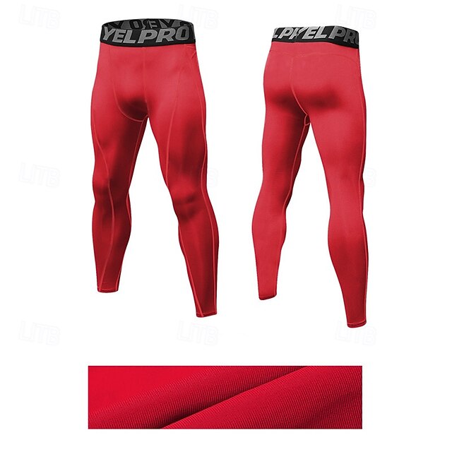 Men's Leggings Running Pants Compression Tights Leggings Track Pants