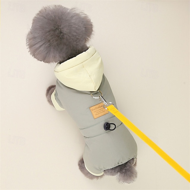  Dog Coat Jacket Fashion Winter Warm Fashion Comfortable Outdoor Dailywear Homewear Dog Clothing for Small Medium