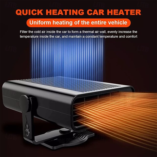 Car Defroster Defogger Portable Car Heater Defrost Defroster Defogger