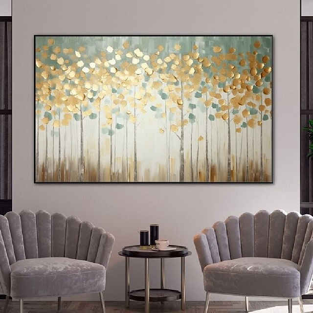 Extra Large handpainted Abstract Floral oil painting handmade wall art