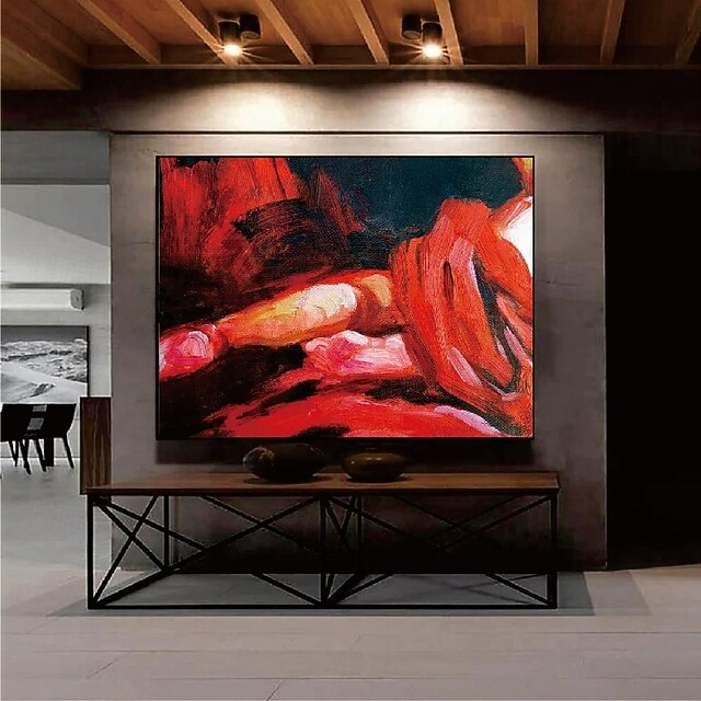 portrait oil painting handmade Woman portrait canvas painting handmade