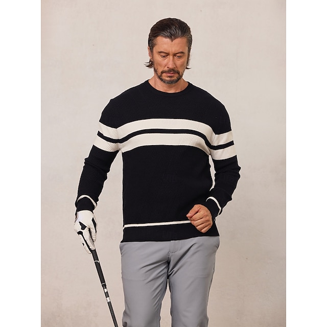  More Than Basic Golf Crewneck Sweater