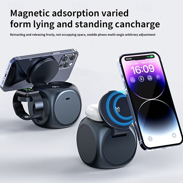 Wireless Charger 15 W Output Power Wireless Charging Station CE
