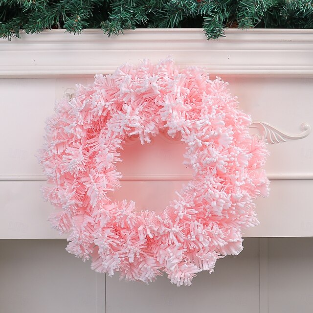 Christmas Wreath, Pink Cherry Blossom Door Hanging Decoration