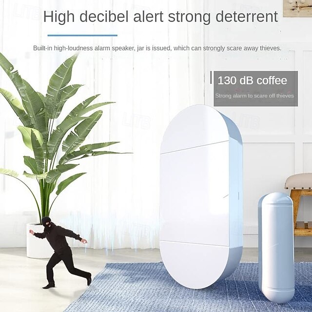 Door and Window Alarm Wireless Door and Window Detectors with Remote