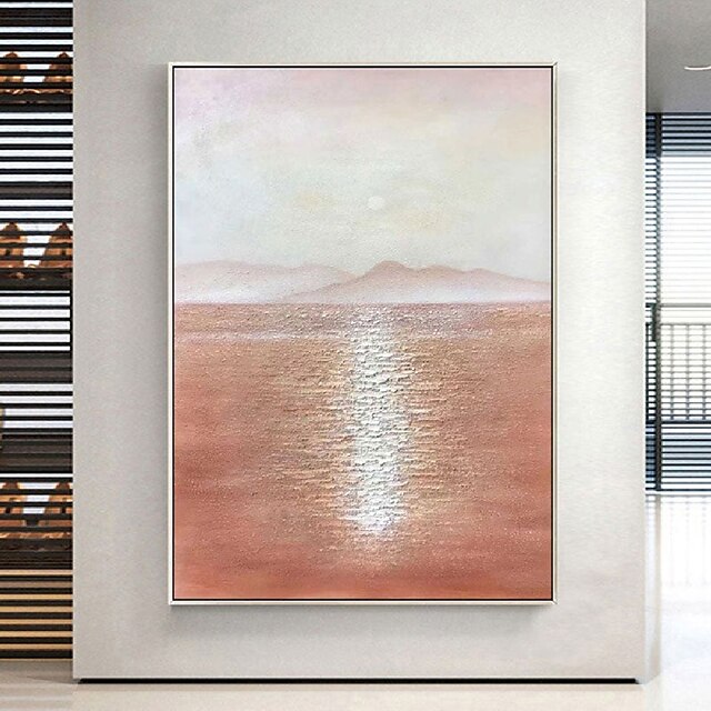  handgemachtes 3D-Ozean-Ölgemälde, handgemachte Wandkunst, blaues riesiges Wellen-Ölgemälde auf Leinwand, handgemaltes Meereswellen-strukturiertes 3D-abstraktes Gemälde, Strandlandschaft, Himmel,